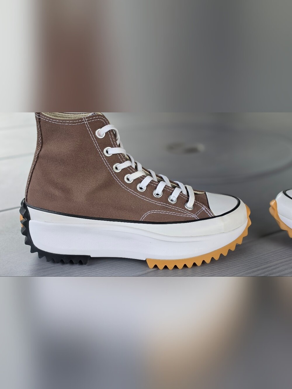 Converse Run Star Hike Platform High Top Sneakers W8 - Picture 11 of 14